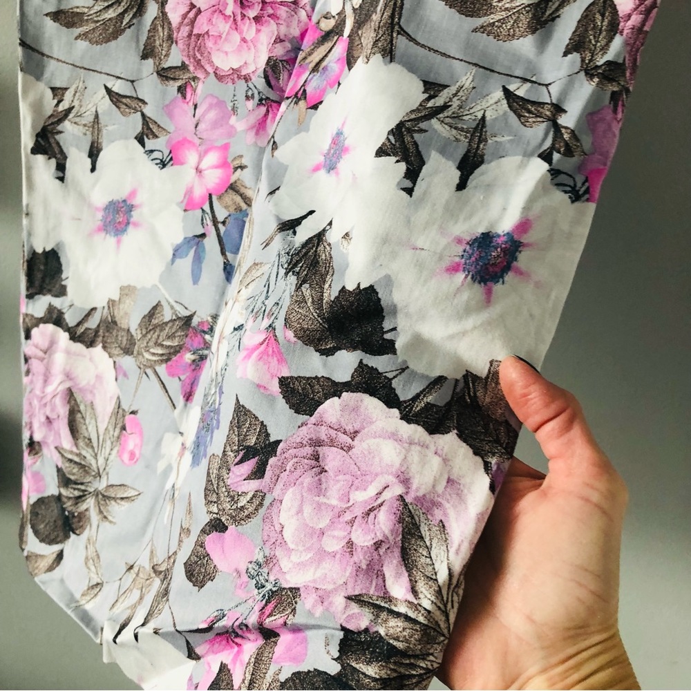Mohito | Cotton Floral Pencil Skirt - Picture 4 of 9